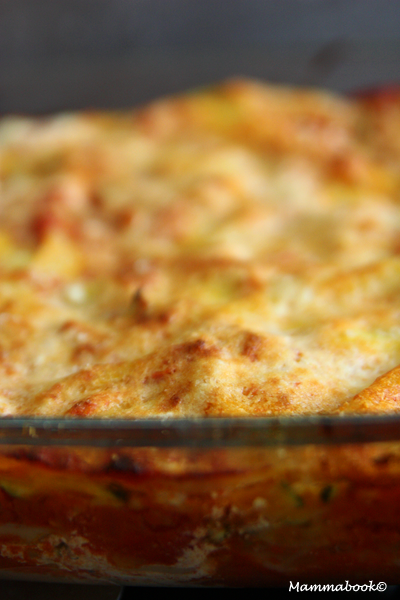 Le lasagne con ricotta e verdure di Clara – Lasagne with ricotta and vegetables
