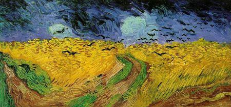 Van Gogh - Campo di grano con volo di corvi (1890)