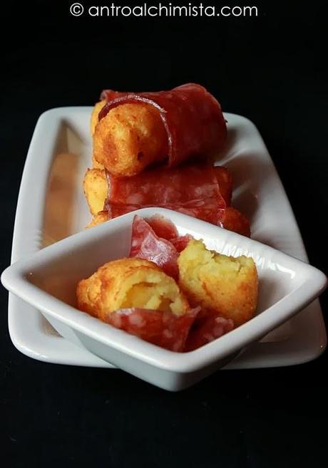 Crocchette di Patate con Salame