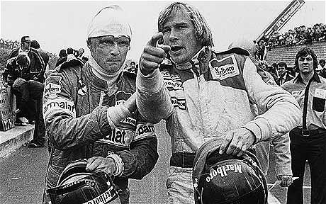 James Hunt Niki Lauda RUSH: LA RIVALITÀ LAUDA HUNT NEL PIÙ BEL FILM SULLA FORMULA 1