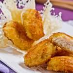 Finger food: bocconcini di pollo in crosta di parmigiano