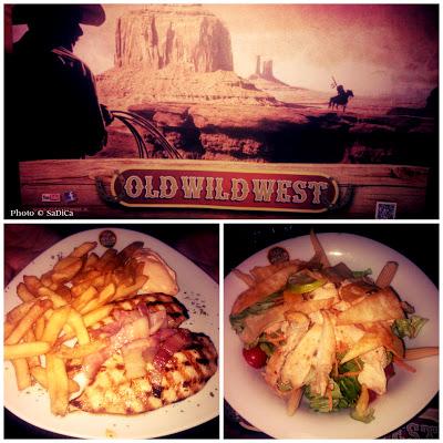 Cena all'Old Wild West del Cineland di Ostia