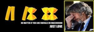 Farfalle o maccheroni?