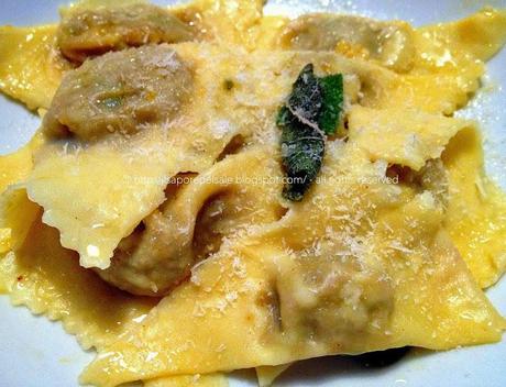 I nostri tortelli di zucca... un evergreen che non cambia mai!