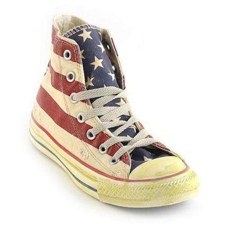 converse all star, sneakers, converse bandiera americana, converse bandiera usa, uniclan.it