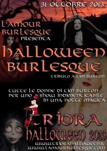 L'Amour Burlesque festeggia Halloween a Triora con un tributo a Tim Burton