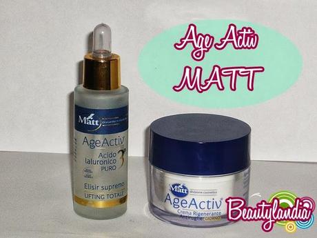 MATT - Linea Age Activ *Elisir Supremo e Crema Rigenerante Giorno -