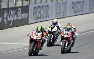 Giugliano Laguna Seca race 2 finish