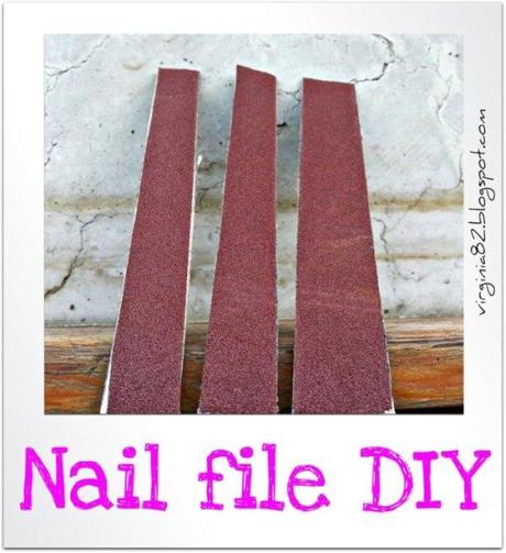 Nail File DIY - Come farsi in casa la lima per unghie