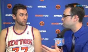 Bargnani @ Knicks Media Day