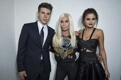 Nolan Funk;Donatella Versace;Selena Gomez