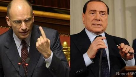 Governo Letta – Berlusconi in stato confusionale, alla fine decide di votare “Si”
