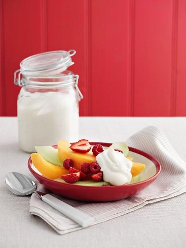 yogurt e frutta