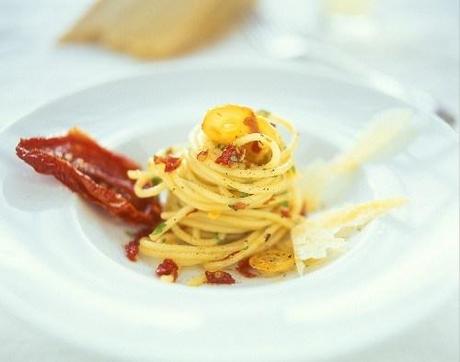 spaghetti aglio olio e peperoncino