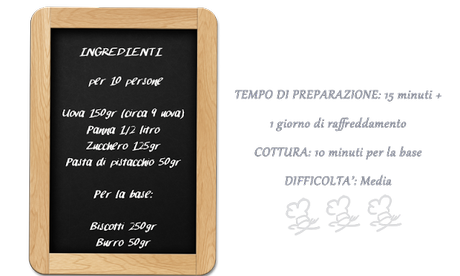 Ricetta: SEMIFREDDO AL PISTACCHIO _ gluten free