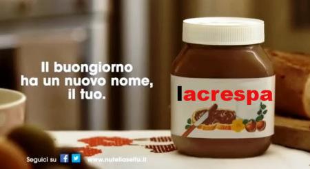 Nutella sei tu nutella spot 2013 con nome