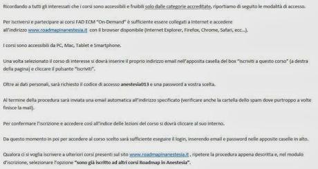 ROADMAP IN ANESTESIA - 5 CORSI GRATUITI