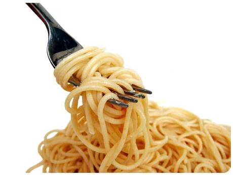 spaghetti con forchetta