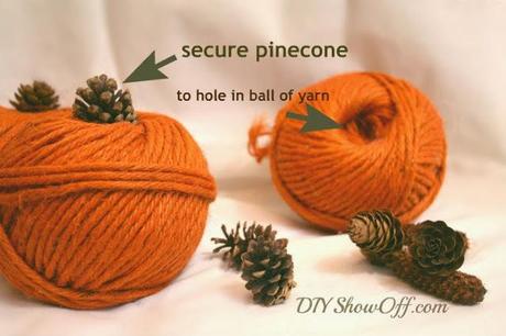 Halloween DIY: una zucca di lana (o di corda, o di cotone, o....) Halloween DIY: una zucca di lana (o di corda, o di cotone, o....)