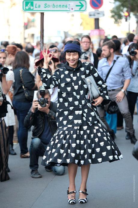 In the Street...All Crazy for Na Young Kim, Paris