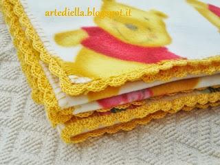 rifinire all'uncinetto il bordo di una coperta DIY  video tutorial