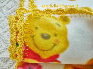 rifinire all'uncinetto il bordo di una coperta DIY  video tutorial