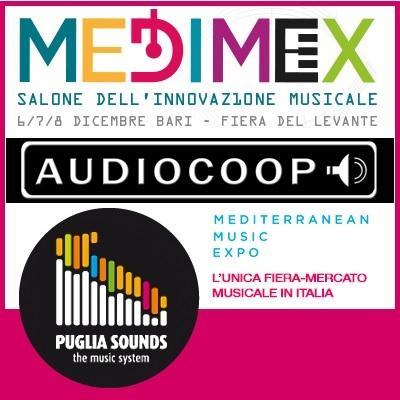 6,7,8 dicembre 2013, AudioCoop al Medimex di Bari: partecipa con il 30% di sconto!