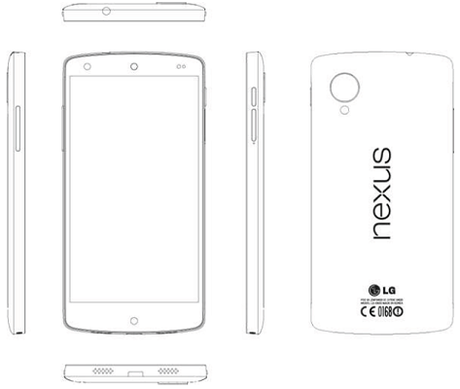 Nexus 5 LG D821 Manuale di Servizio Foto, caratteristiche, Android 4.4 in anteprima !