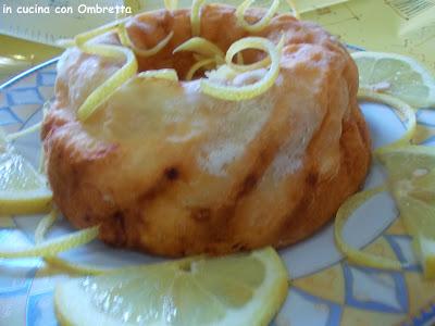 Ciambella dietetica al limone