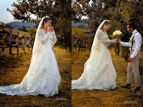 Burlap and Lace wedding