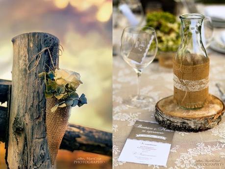 Mari Crea Photography Burlap and Lace wedding