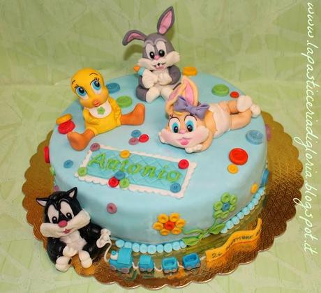 Torta Baby Looney Tunes