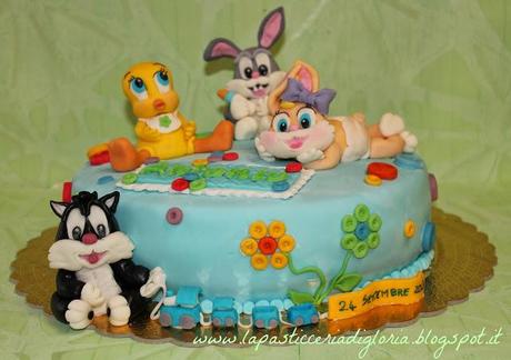 Torta Baby Looney Tunes