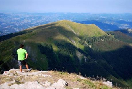 Sulla vetta del Corno