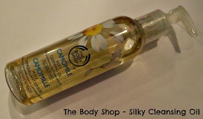 THE BODY SHOP - CAMOMILE SILKY CLEANSING OIL (REVIEW + PHOTOS)