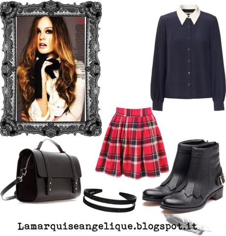 College girl style - Fashion Outfit by A.