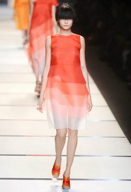 “Chinese Red” in Milan Fashion Week 2014