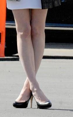 Megan Fox sul set di TRANSFORMERS 3