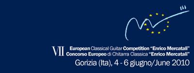 Festival Internazionale di Chitarra Classica “Progetto Mercatali” Gorizia – Borgo Castello dal 29 maggio al 6 giugno 2010