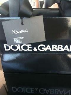 Dolce & Gabbana waiting Naomi's party