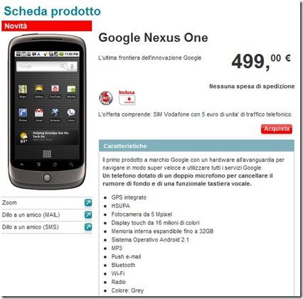 Nexus Vodafone