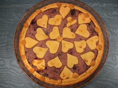 La crostata violetta per Valentina