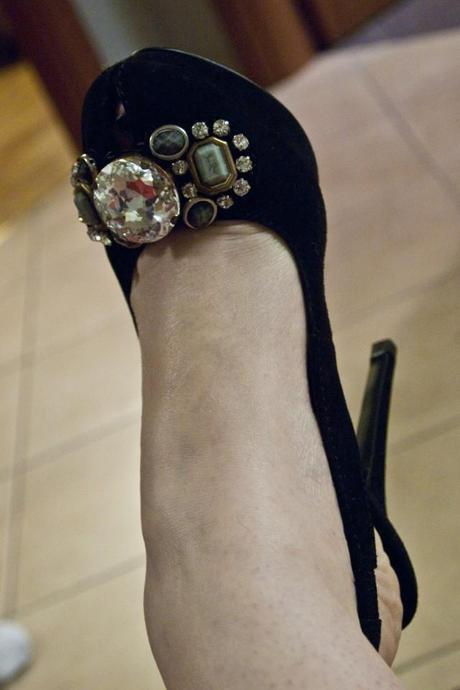 Buon Anno! Gomitolo’s Back: Shoe Room #21 Zara Jewel sandals slingback