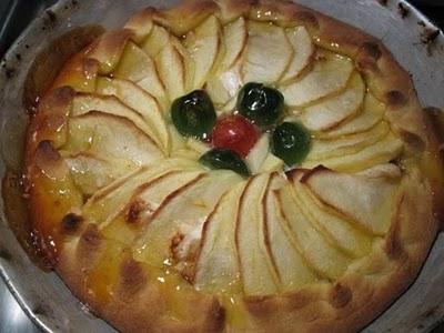 Prepariamo e congeliamo la Crostatina con mele, canditi e frolla alla crema di limoncello