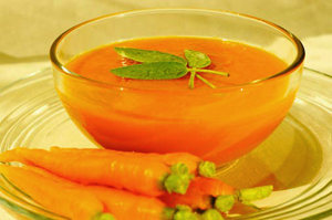 Crema di carote del Centro Rishi