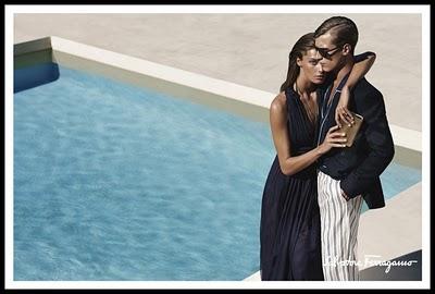 AD Campaign : Daria Werbowy for Salvatore Ferragamo S/S 2011