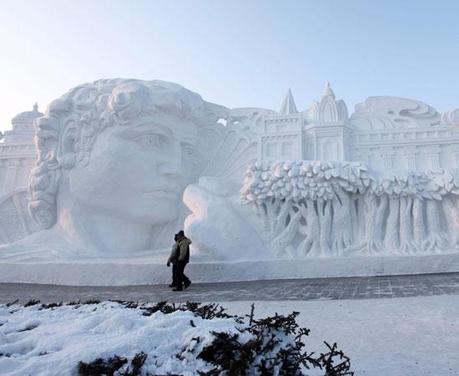 FOTO DEL GIORNO 6 GENNAIO 2011 : SCULTURE DI GHIACCIO IN CINA