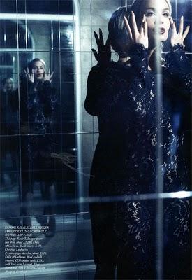 Renée Zellweger in Dolce&Gabbana; su Harper's Bazaar UK
