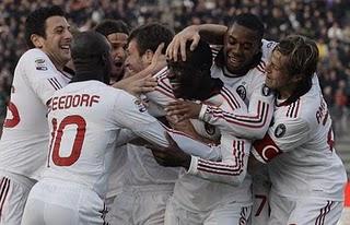 IL MILAN VINCE E RESPIRA ARIA DI SCUDETTO. L' INTER AL COMPLETO E' DI ALTRA CATEGORIA (PECCATO PER GLI INFORTUNI). LA JUVENTUS E' MEDIOCRE PIU' DI QUANTO SI POSSA IMMAGINARE