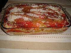 Timballo di riso e peperoni